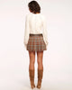 Ramy Brook Derrick Pleated Belted Mini Skirt