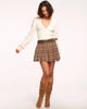 Ramy Brook Derrick Pleated Belted Mini Skirt