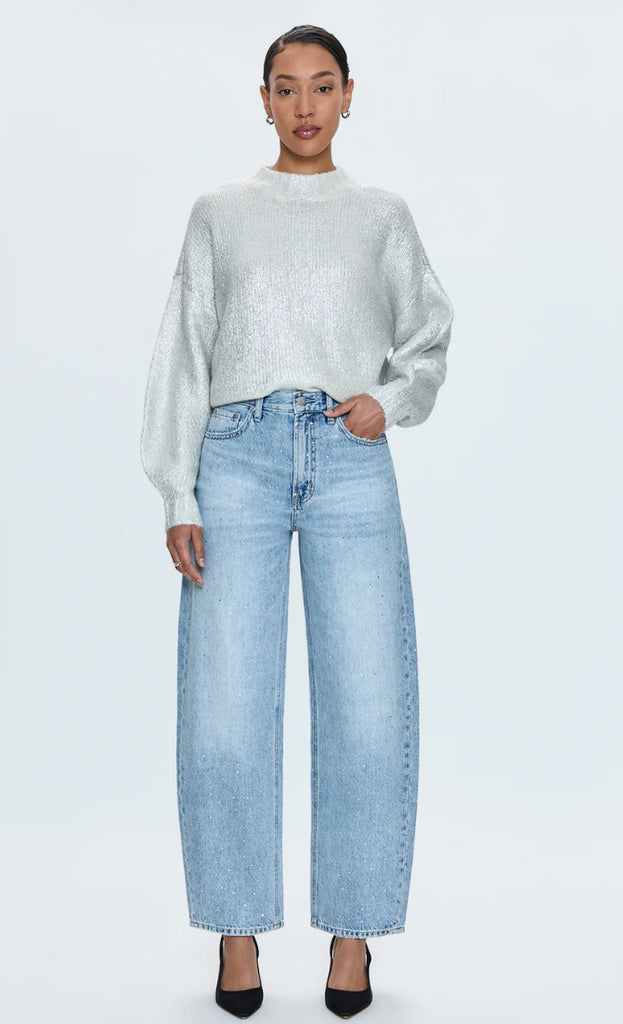 Pistola Wes High Rise Barrel Jean