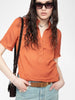 Zadig and Voltaire Topher Satin Top