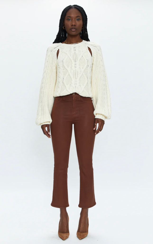 Pistola Lennon High Rise Crop Boot Jean