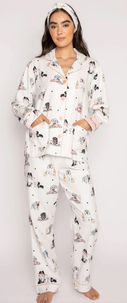 PJ Salvage Flannel Set