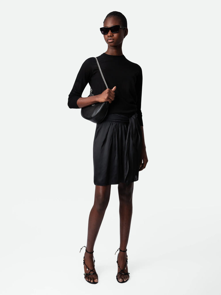 Zadig and Voltaire Joji Satin Skirt