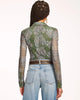 Ramy Brook Hamilton Mesh Long Sleeve Top