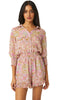 Misa Gracie Romper- Veranda Floral Chiffon