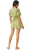 Misa Olivia Dress - Olive Cotton Poplin
