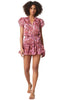 Misa Marion Skirt - Amaranth Flora