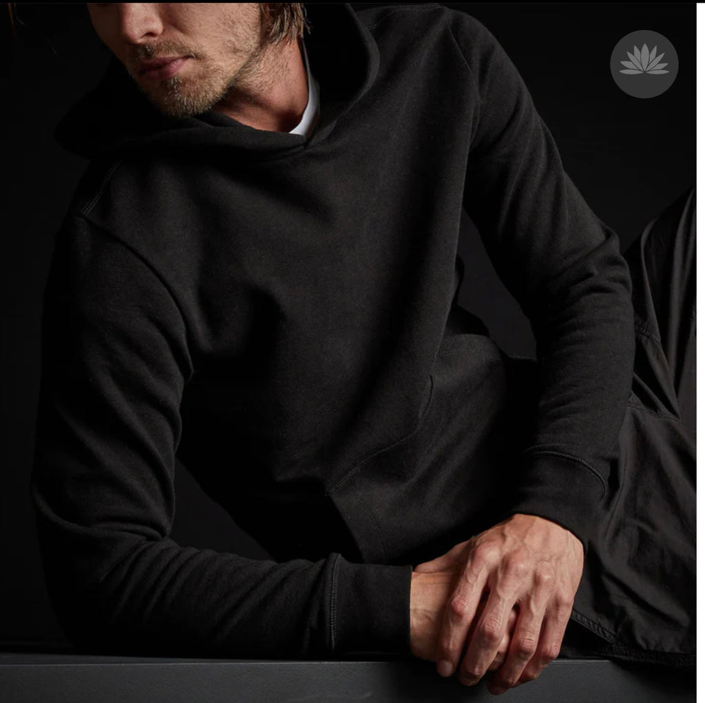 James Perse Mens French Terry Hoody