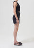 Agolde Cropped Poppy Tank - Black