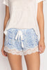 Pj Salvage Shorts Feel Snakey - Blue