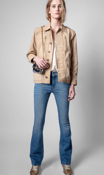 即発★ZADIG&VOLTAIRE★KID COTTON GOOD VIBES JACKET WKCO3401F Zadig & Voltaire Kid Cotton Good Vibes Jacket – Lux Rox