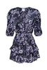 Misa Lilah Dress - Indigo Vines