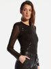 AS by DF Honor Shoulder Top - Black