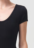 Agolde SHORT SLEEVE BODYSUIT