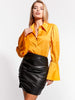 ASbyDF EVERLY STRETCH LEATHER SKIRT