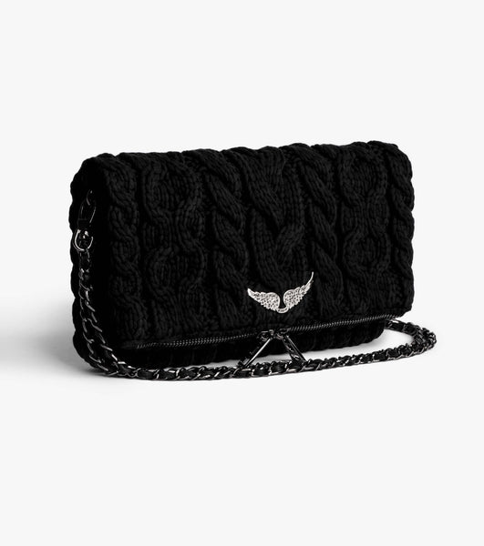 Zadig & Voltaire rock Grenat purse – Lux Rox