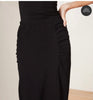 James Perse pull on skirt - black