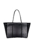 Haute shore Greyson tote - smoke/ bk Corp/ velvet
