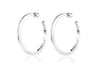 Jenny Bird Toni Hoops large - silver