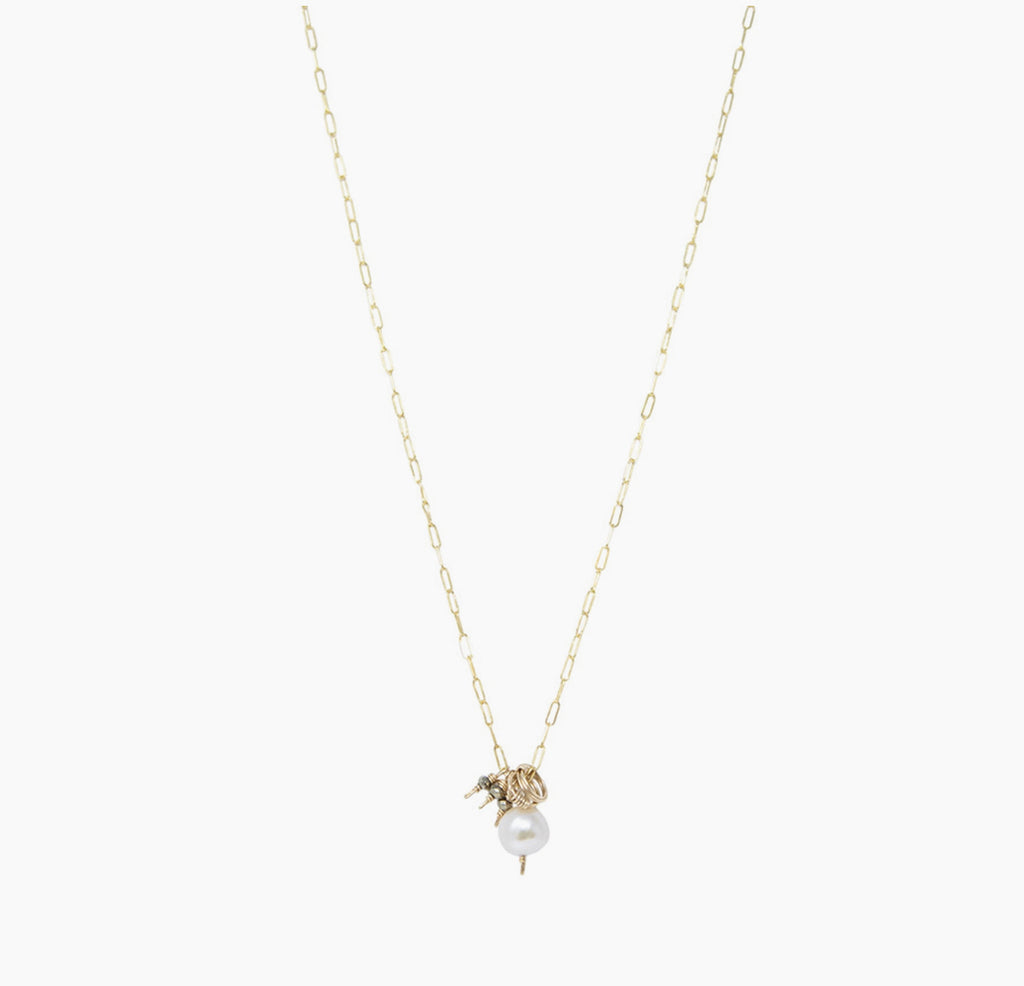 Liz James Lily Pearl Neckace