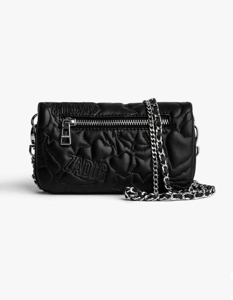 Zadig & Voltaire Rock Nano charm clutch bag - ShopStyle