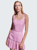 AS by DF Clementine Recycled Leather Skirt - Paris Pink