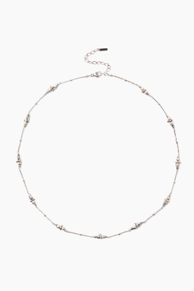 Silver Scribe Necklace