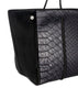 Haute shore Greyson tote - smoke/ bk Corp/ velvet