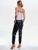 AS by DF The Upcycled Leather Jogger - Black