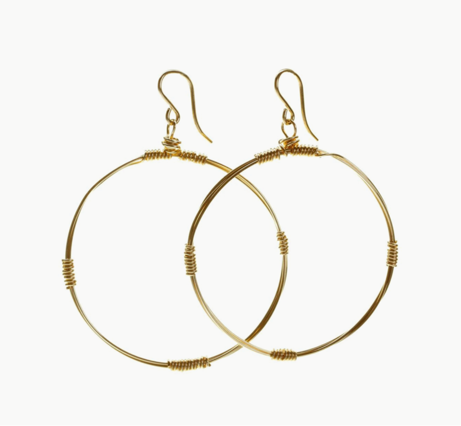 Liz James Livie large earrings