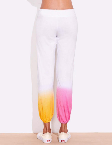 Sundry dip dye sweatpants/ tangerine pink – Lux Rox