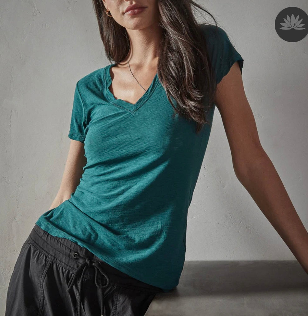 James Perse Casual Tee- Jewel