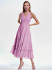AS by DF Clementine Recycled Leather Dress - Paris Pink