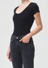 Agolde SHORT SLEEVE BODYSUIT