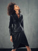 ASbyDF Denise Recycled Leather Blazer Black