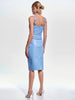 AS by DF Becca Recycled Leather Skirt - Powder Blue