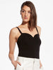 ASbyDF Carrie Bustier Top Black