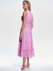 AS by DF Clementine Recycled Leather Dress - Paris Pink