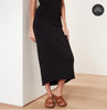 James Perse pull on skirt - black