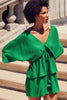 Misa Mona Dress - Kelly Green