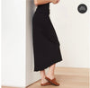 James Perse pull on skirt - black