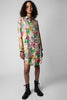 Zadig & Voltaire Rais Twill Horses Silk Dress