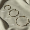 Jenny Bird Icon Hoops Small