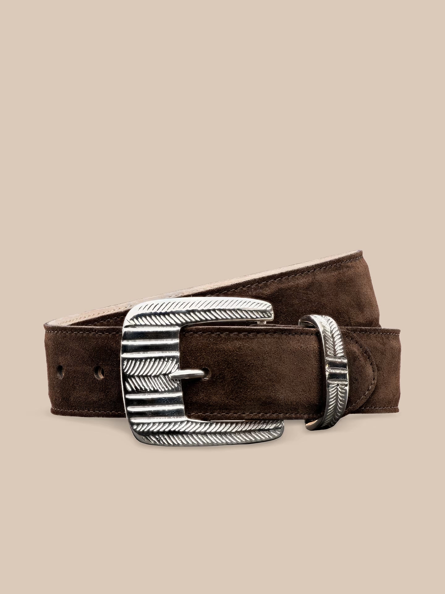 L’ Agence Aya Suede Belt