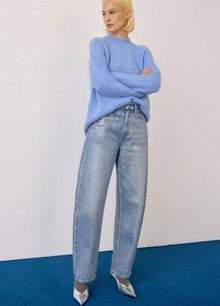 Pistola Wes High Rise Barrel Jean