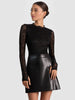 Alice and  Olivia Chara Lace Mini Dress