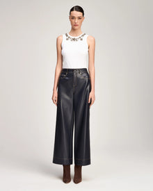 Cinq A Sept Vegan Leather Betsy Pant