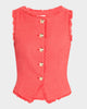 Cinq A Sept Camen Bouclé Vest