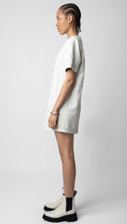 Zadig and Voltaire Riddy Crinkled Leather Dress