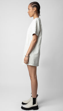 Zadig and Voltaire Riddy Crinkled Leather Dress